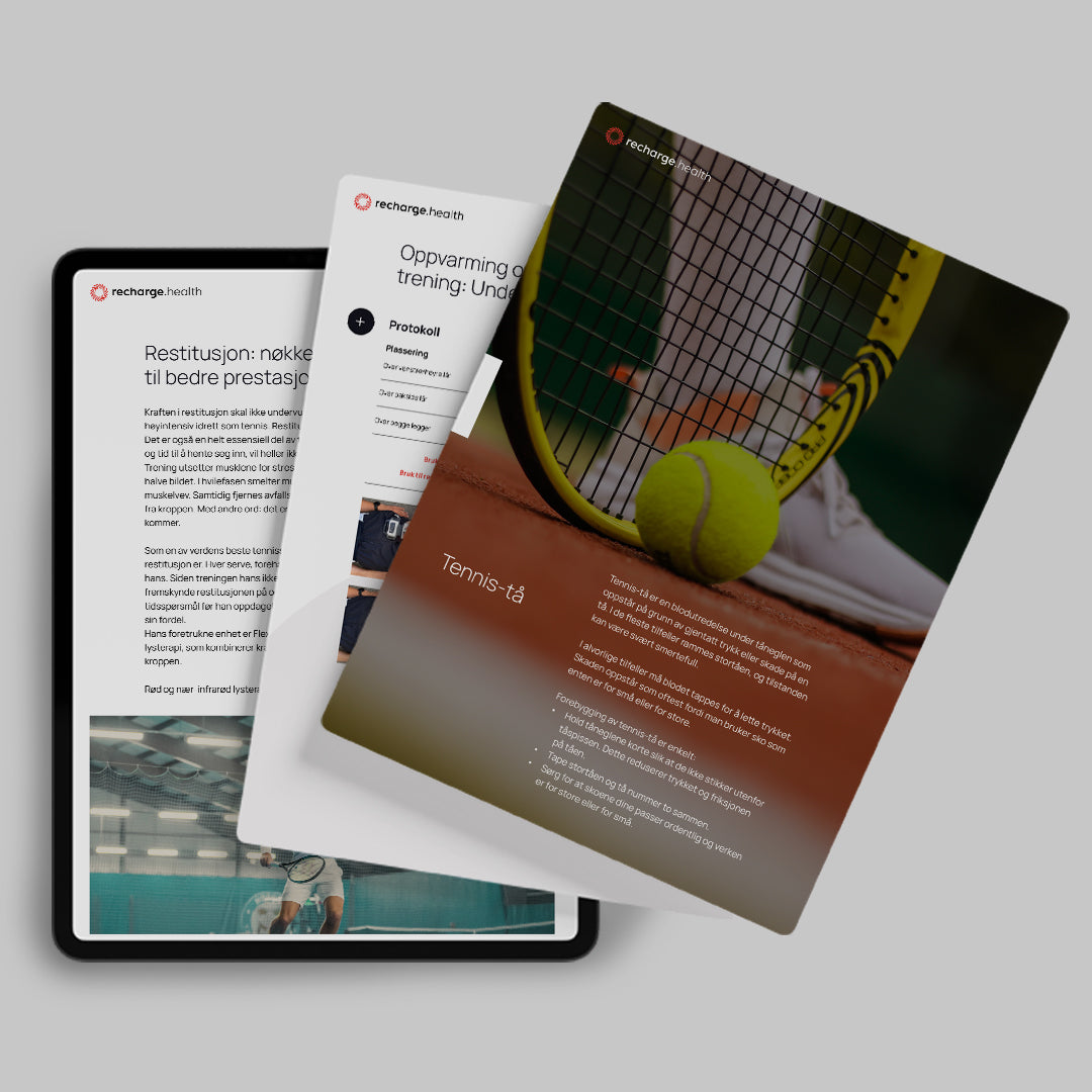 Tennisguide for økt ytelse og restitusjon